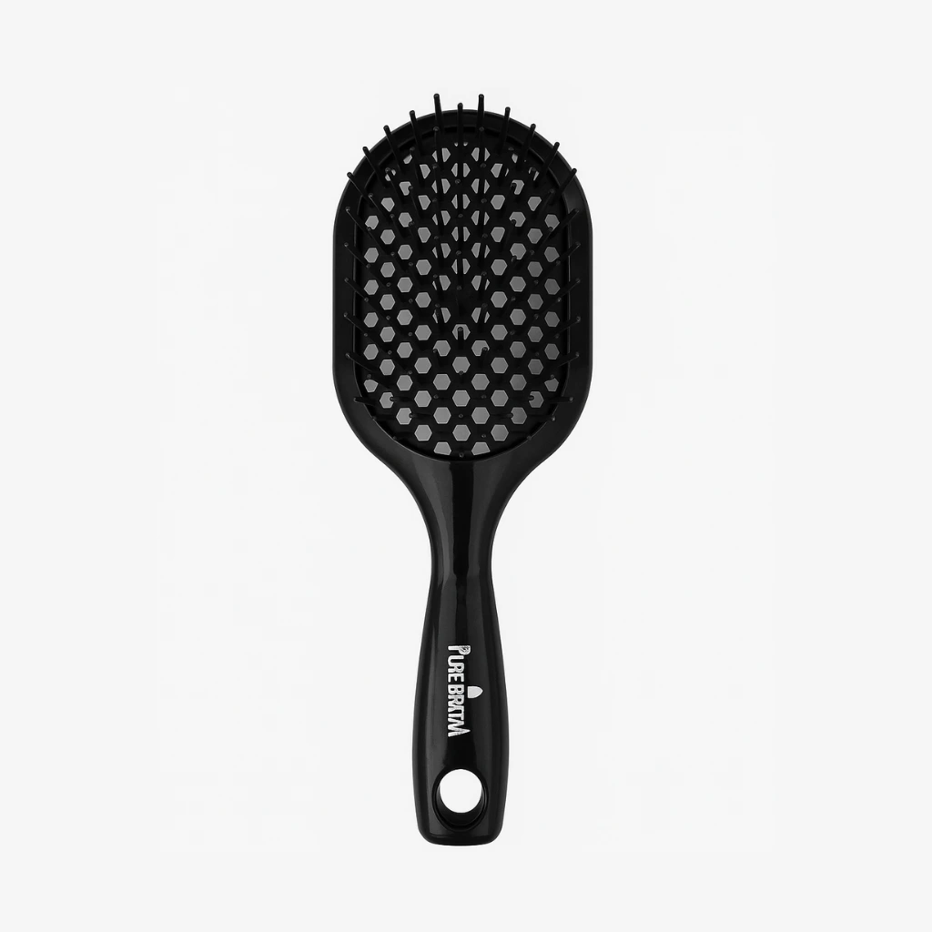 Peigne noir PureBrush de la marque PureBatana