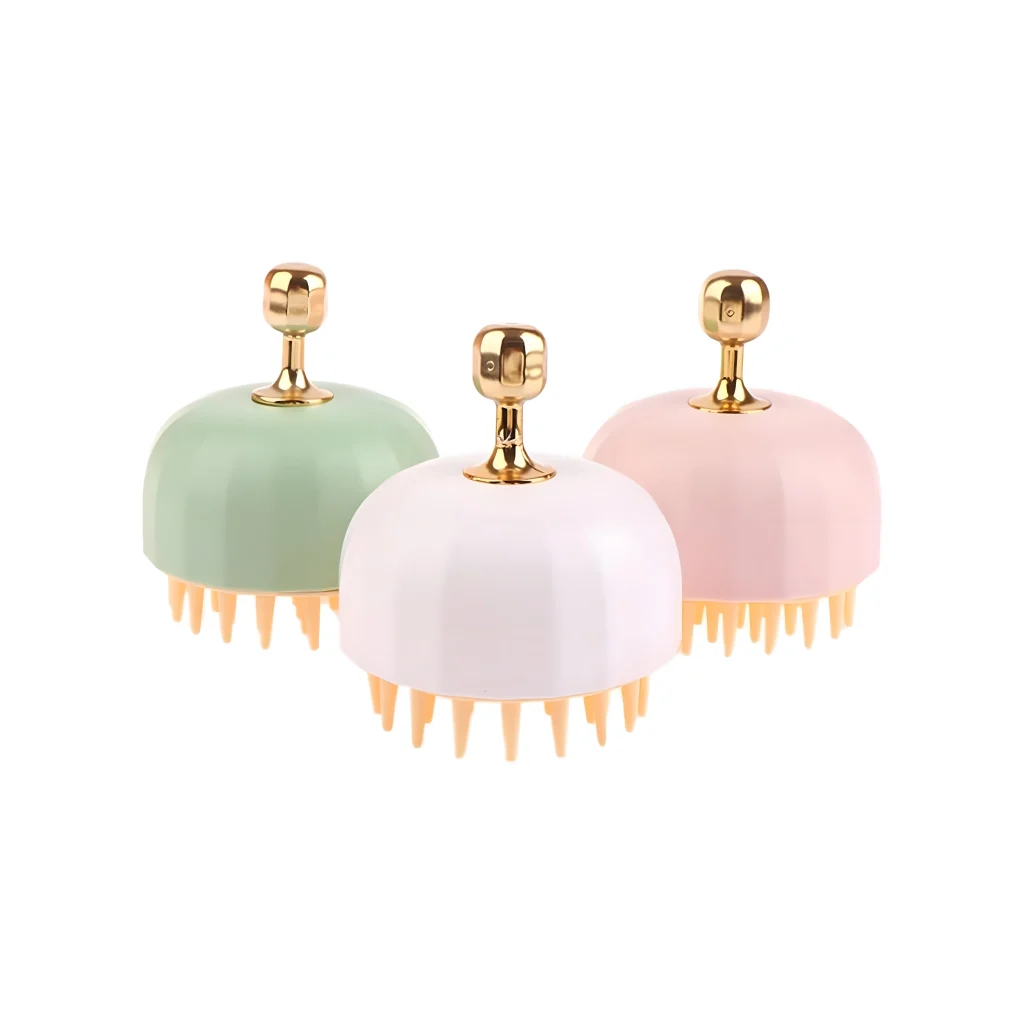 Brosse massage cuir chevelu rituel
