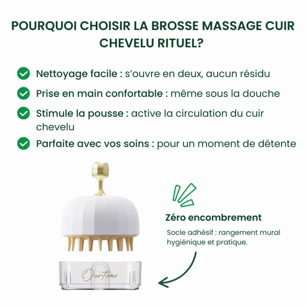 pourquoi choisir la brosse massage cuir chevelu